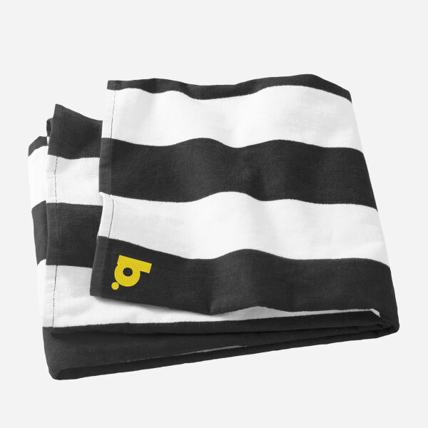 Black Cabana Towel Thumbnail